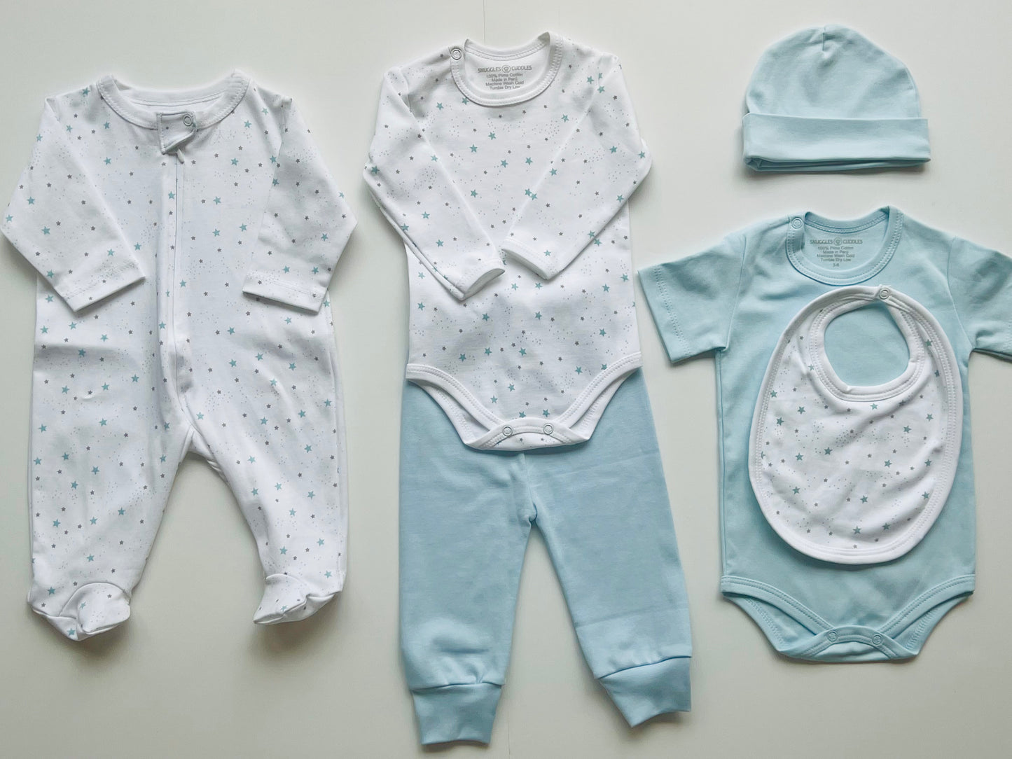 Blue Baby Essentials Gift Box- Set of 6