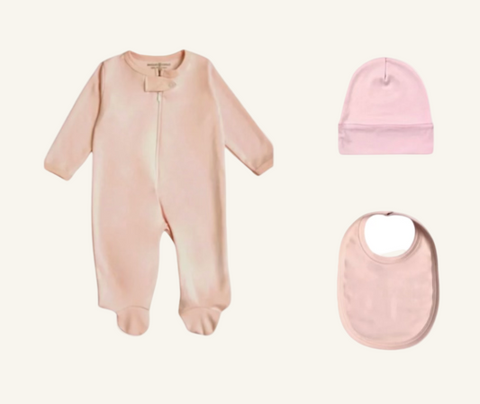 Pink Baby Take Me Home Gift Box - Set of 3