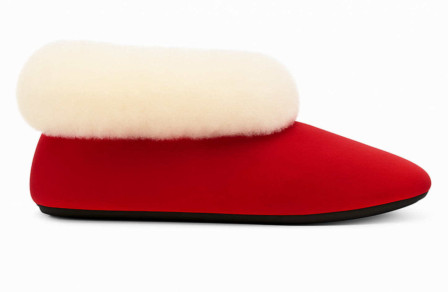 Alpaca Fur Baby and Kids Booties Slippers in Fuchsia Blossom