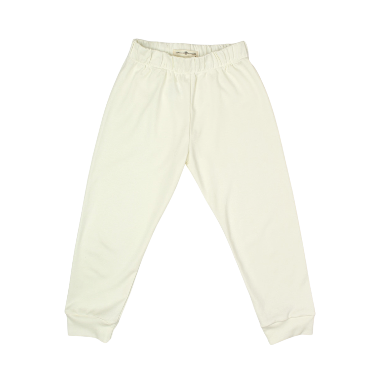 Boy Cream Pajama set in Organic Pima Cotton
