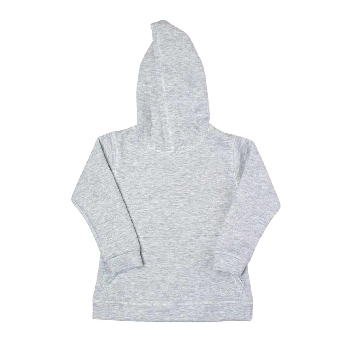 Boy Grey Long Hooded Pocket Jersey 100% Cotton