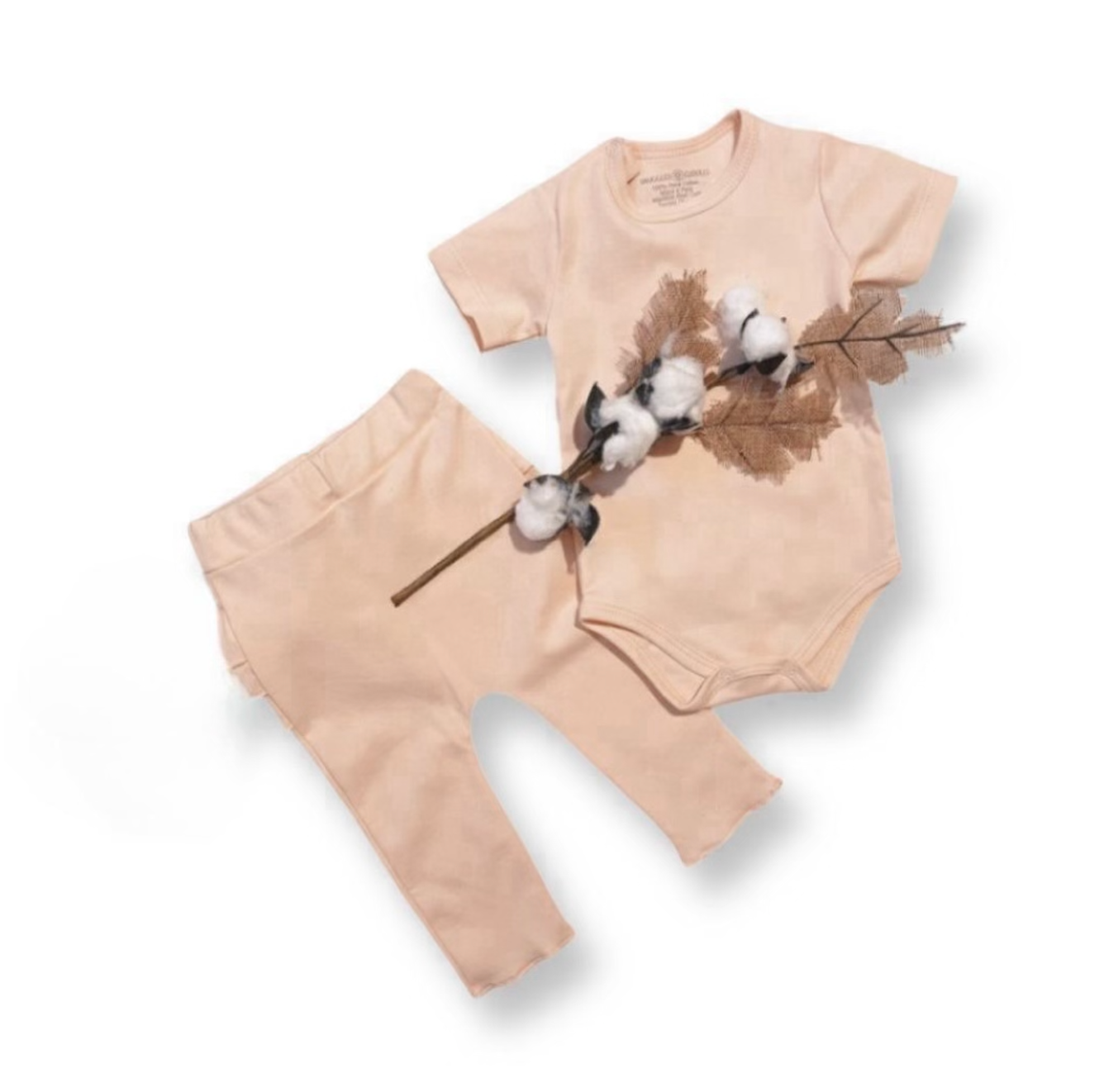 Ruffle Pants in Pima Cotton