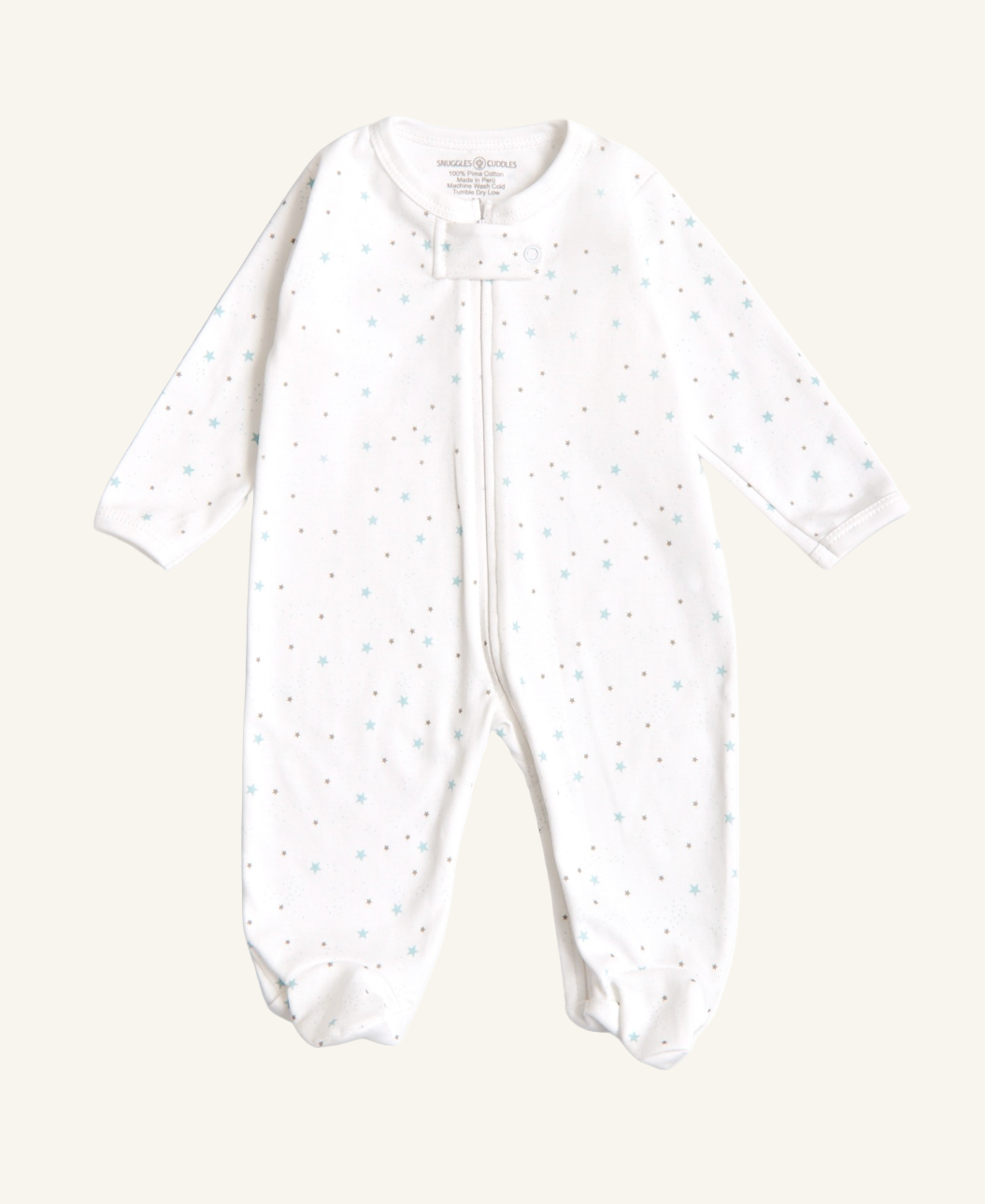 Stars Print - Sleep n Play in 100% Pima Cotton