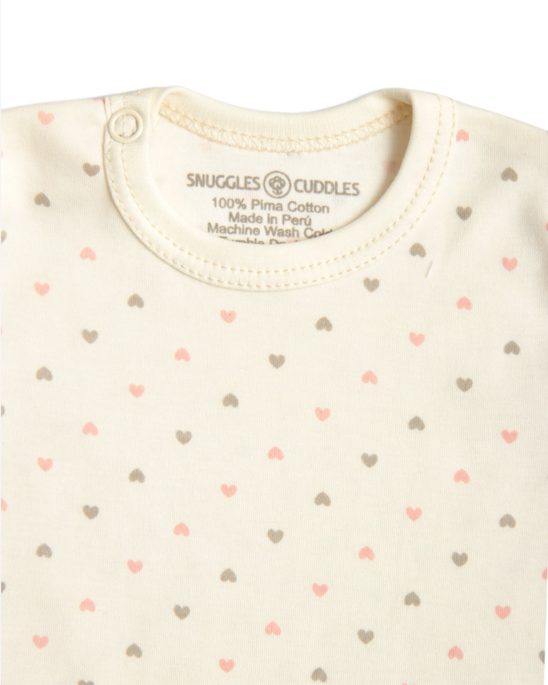 Short Sleeve Bodysuit in Pima Cotton