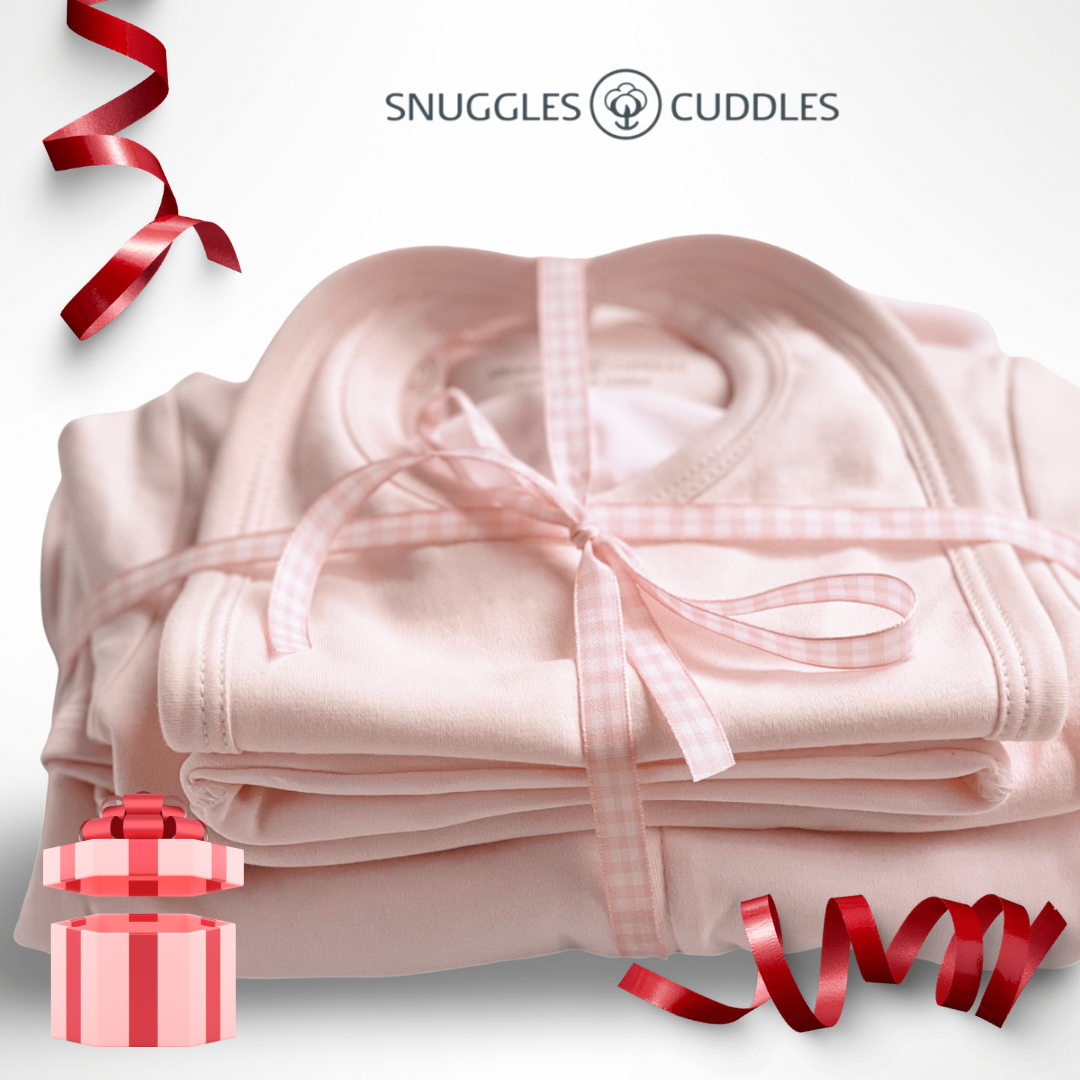 Pima Cotton 5 -Piece Newborn Layette Set | Hypoallergenic Baby Gift Set