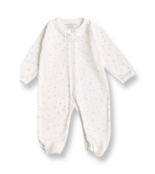 Stars Print Baby Sleeper | 100% Pima Cotton, Hypoallergenic