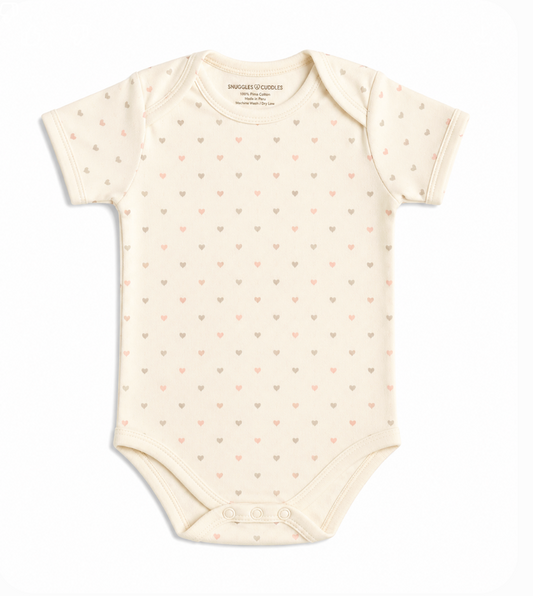 Short Sleeve Bodysuit in Pima Cotton