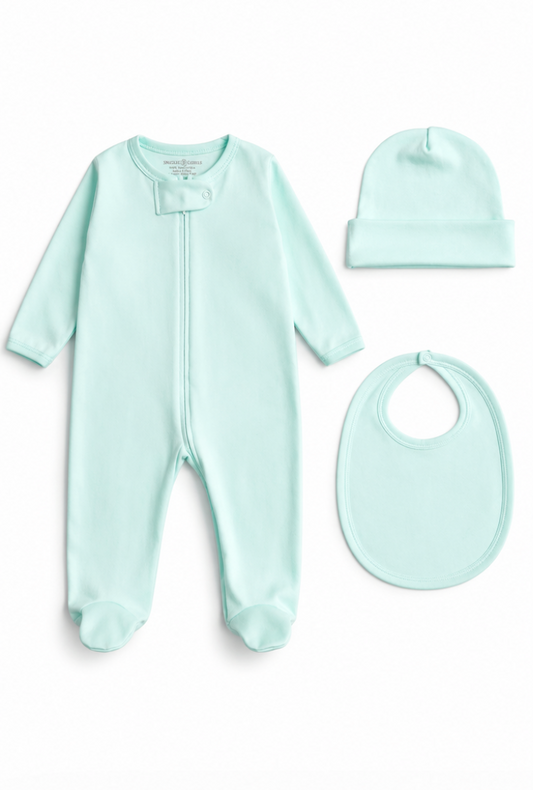 Mint Baby Take Me Home Gift Box - Set of 3
