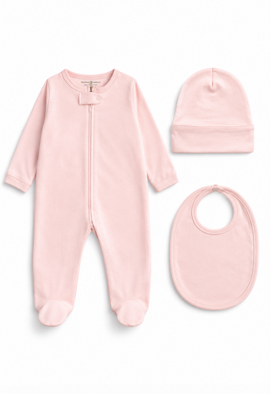 Pink Baby Take Me Home Gift Box - Set of 3