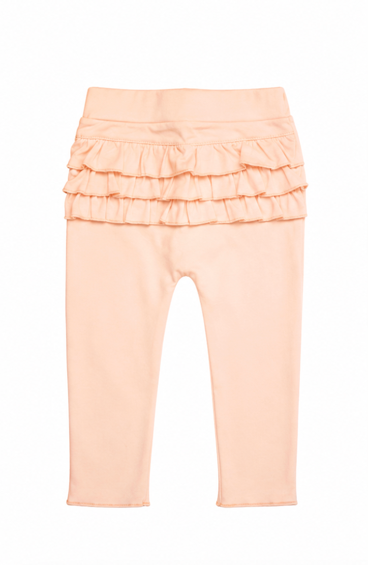 Ruffle Pants in Pima Cotton