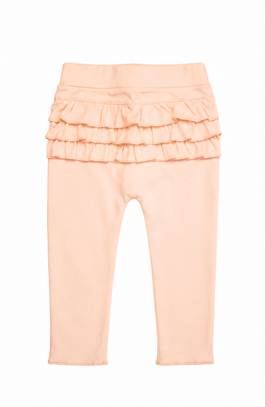Ruffle Pants in Pima Cotton