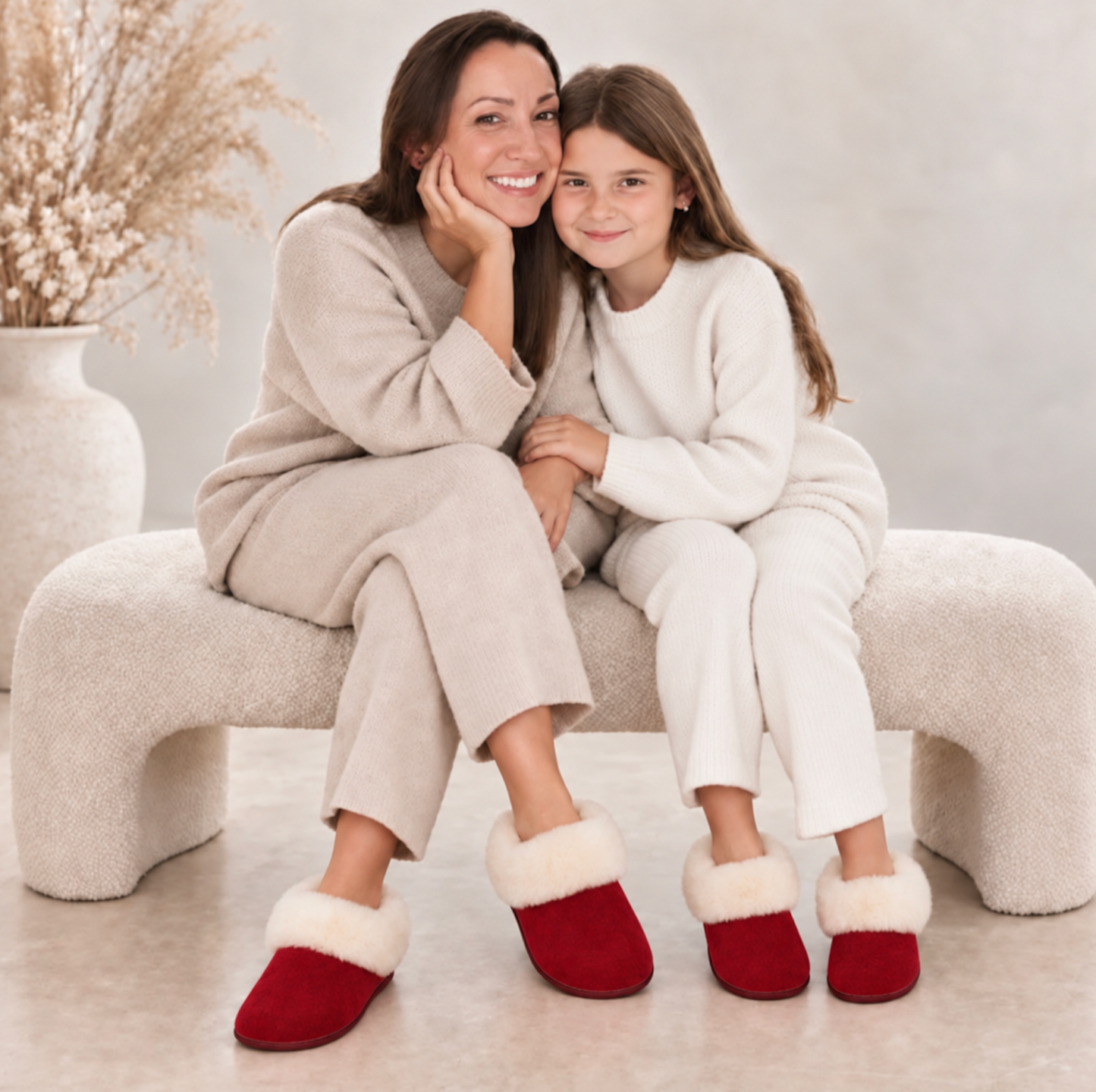 Women's Alpaca Fur Slippers – Handcrafted in Peru