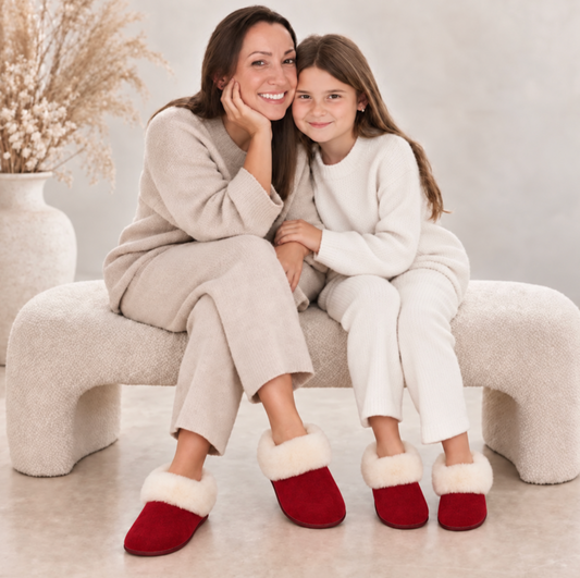 Women's Alpaca Fur Slippers – Handcrafted in Peru