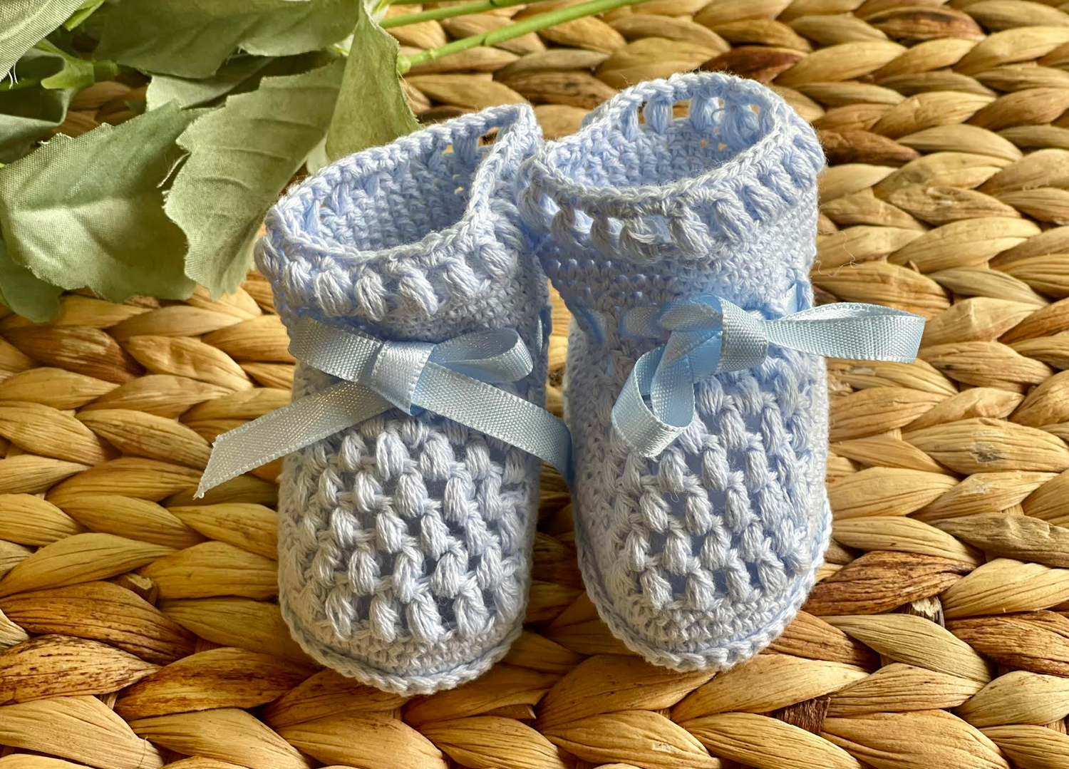 Infant crochet online shoes