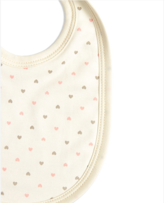 Hearts Bib
